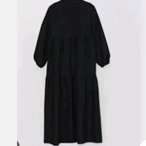 Zara Sophisticated Black Maxi Dress